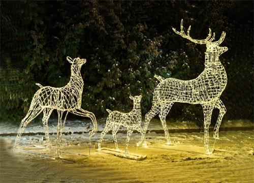 Светодиодные фигуры животных в Горно-Алтайске
