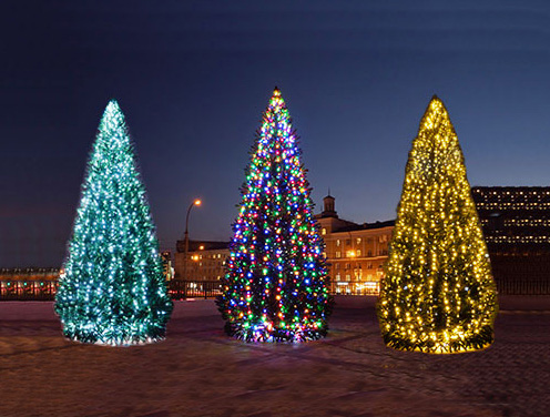 Гирлянды для ёлок в Горно-Алтайске