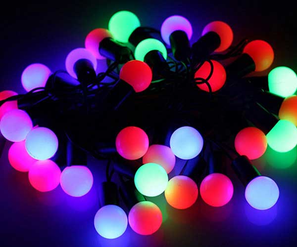 Гирлянды шарики в Горно-Алтайске